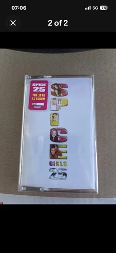 Spice girls cassette tape - spice,