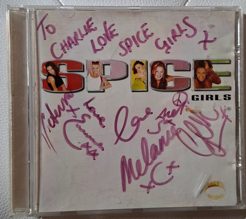 Spice girls scarce signed - scarce,